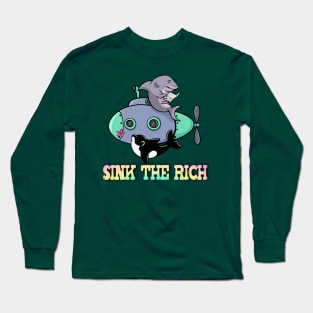 Sink the rich Long Sleeve T-Shirt